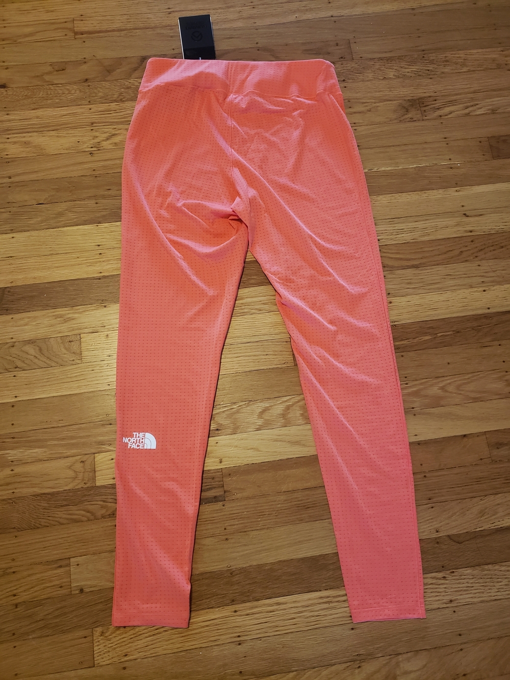 The North Face Womens Coral Radiant Orange Summit Pro 120 Active Size L Leggings